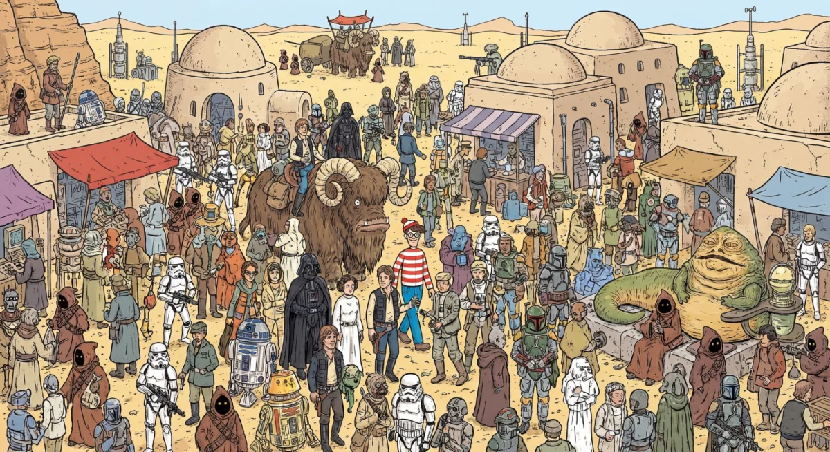 Star Wars "Where's Waldo" (Hero)