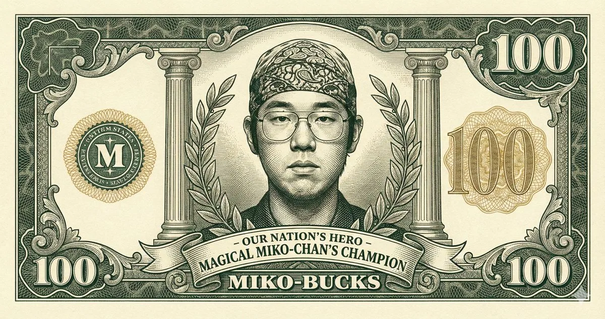 动漫宅男钞票