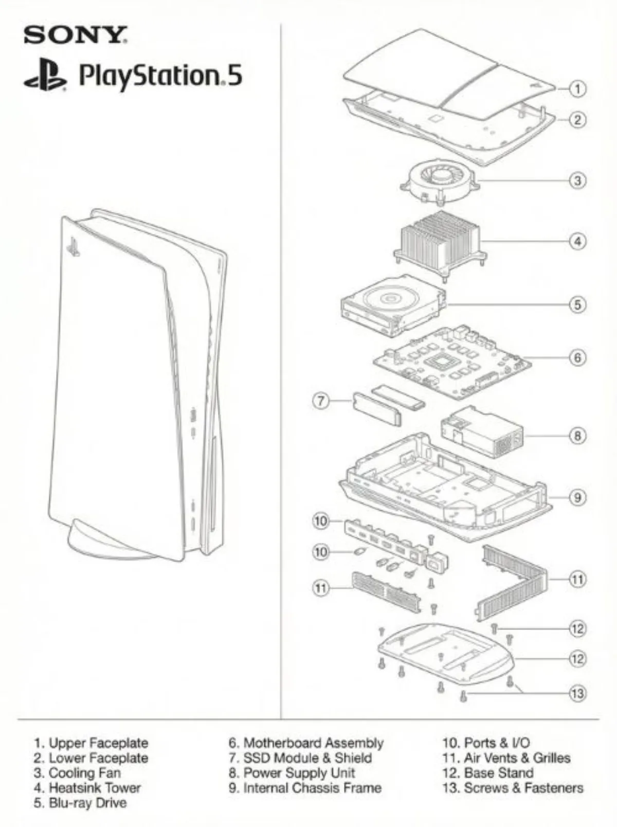 A two-panel technical blueprint diagram - Signature Style