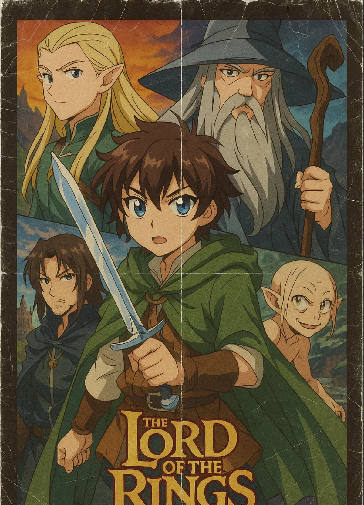 Nostalgic Style Cinematic Movie Poster