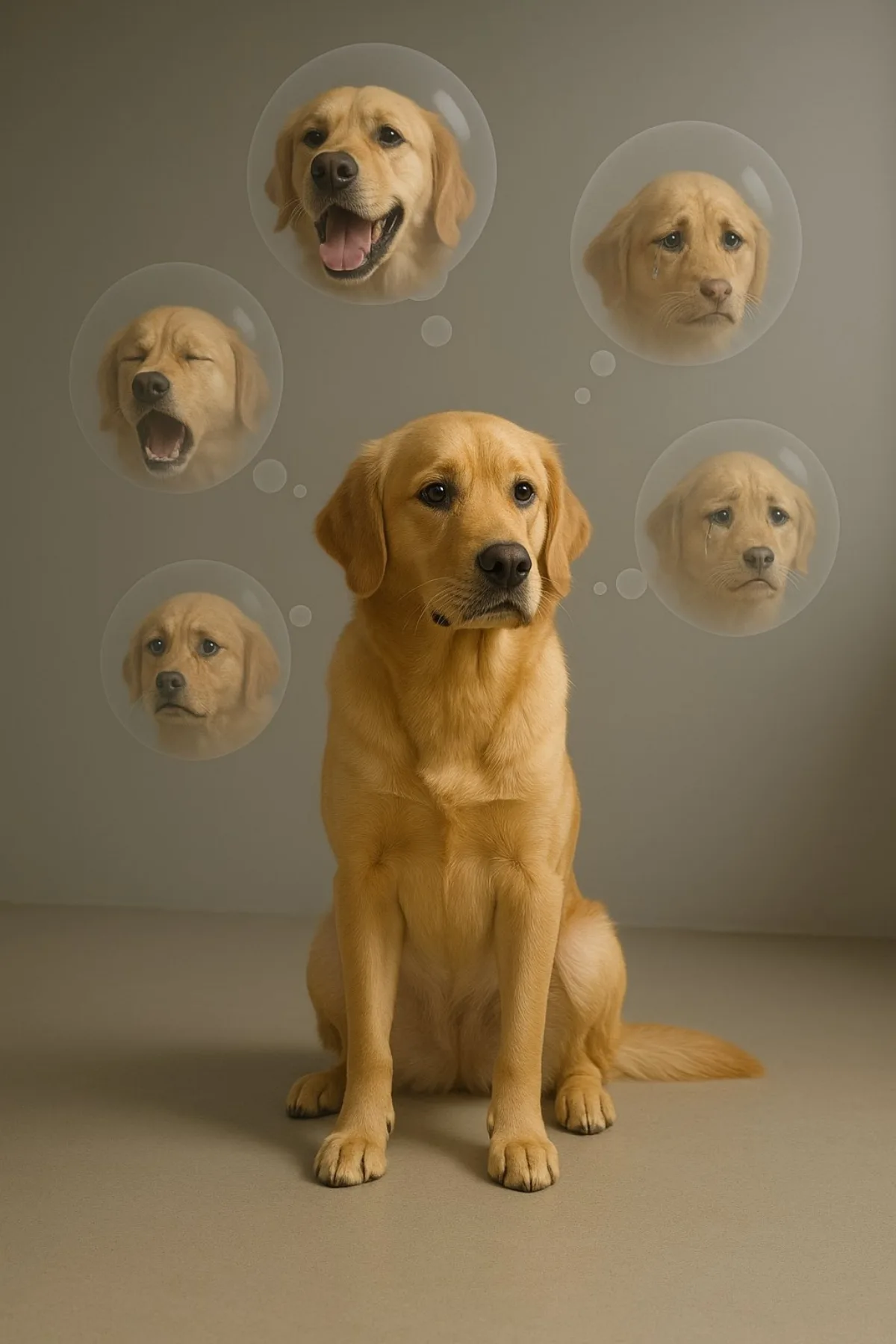 Refined Thought Bubbles in Different Emotional States