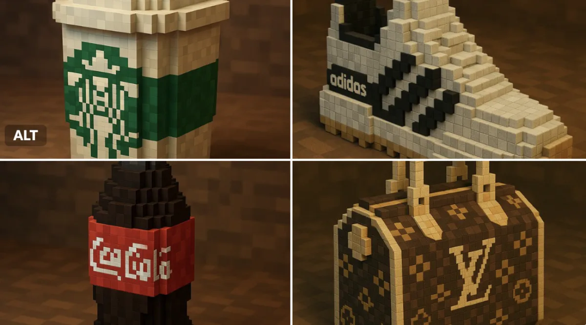 品牌我的世界风格（精修风格）