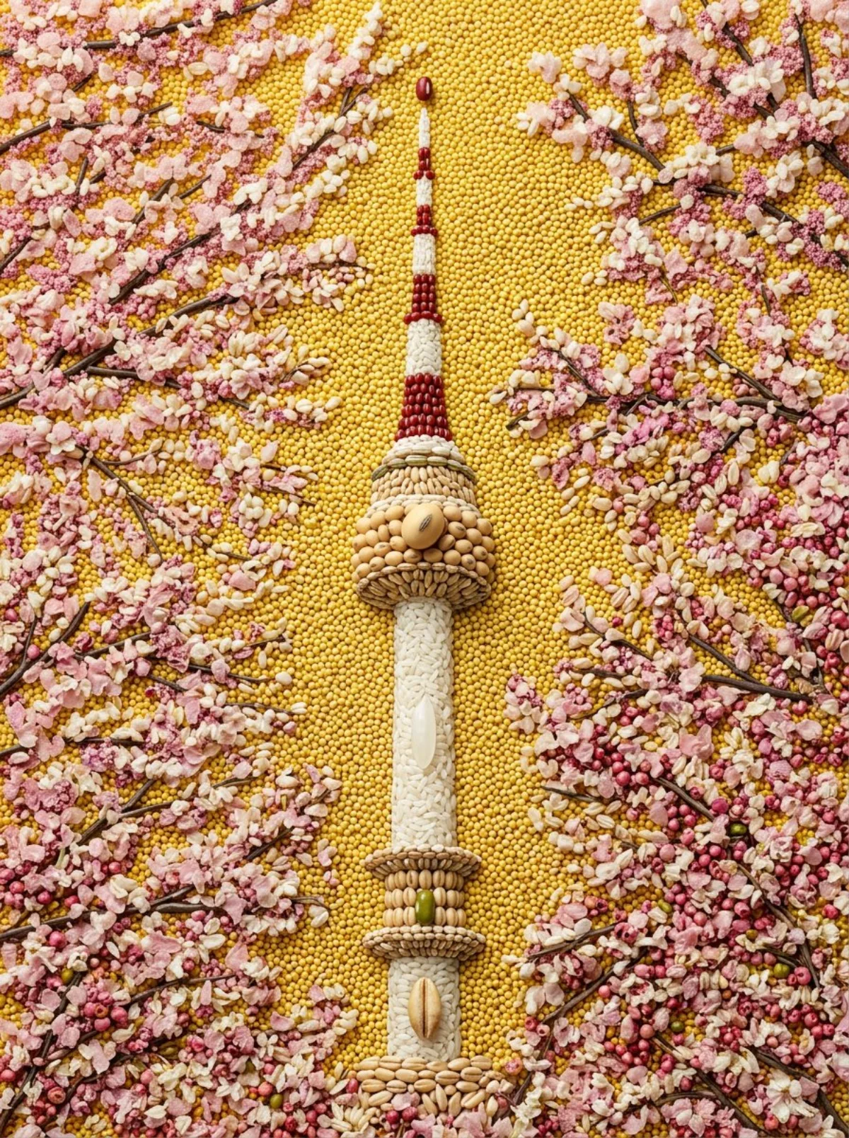 Grain Art Masterpiece by Zhou Zhijiang: A Studio-Grade Take