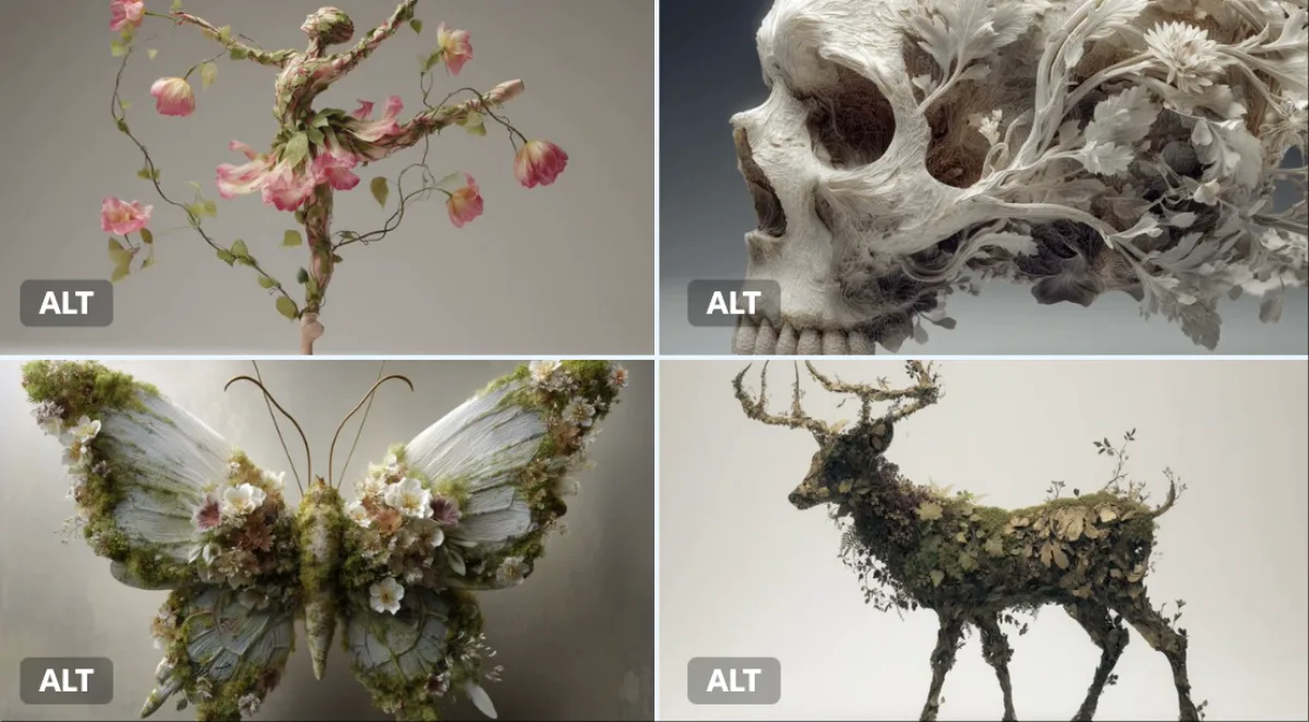植物雕塑：精选诠释