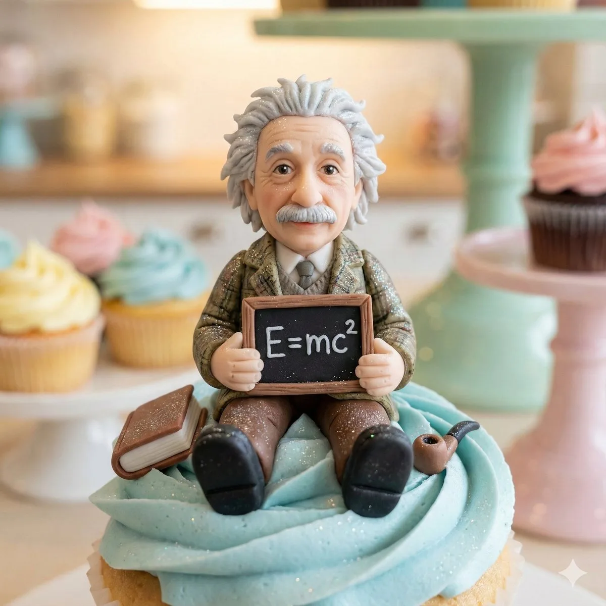Hyperrealistic Fondant Portrait Topper