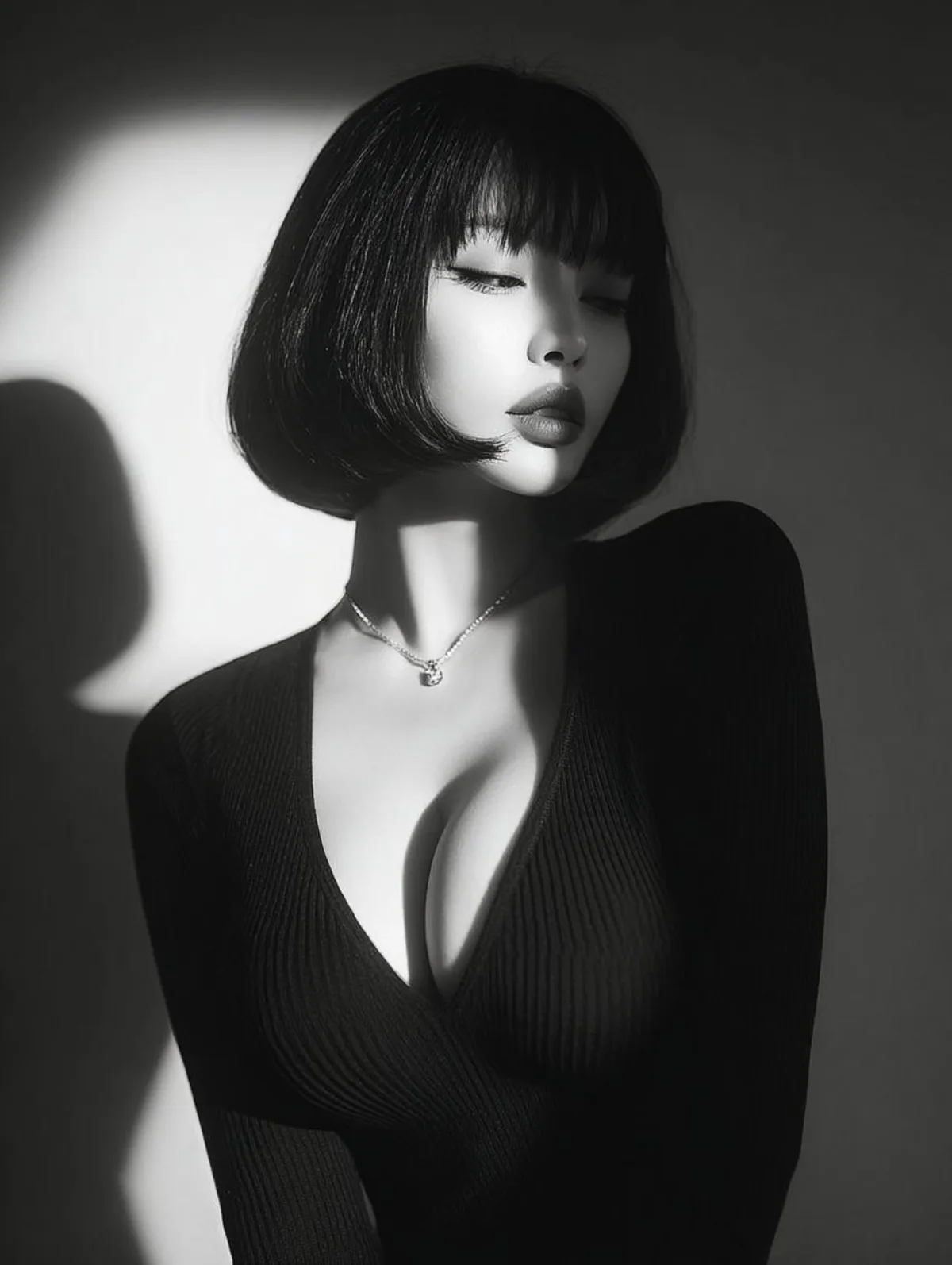 Black and White Portrait Photography