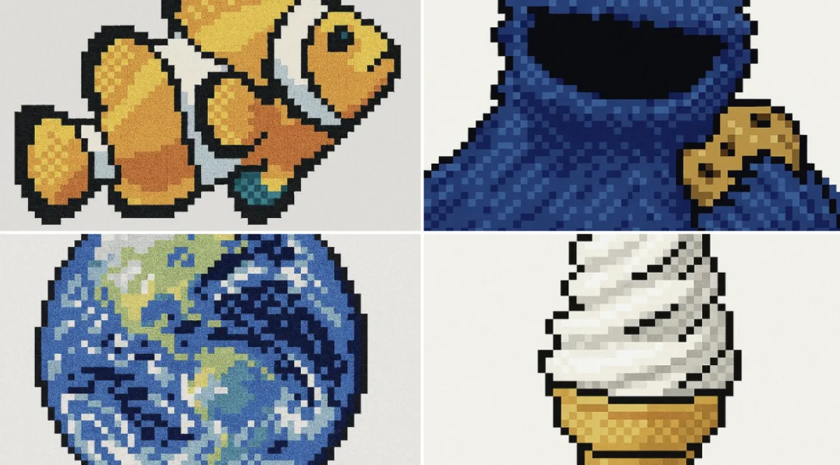 Retro Pixel UI Icons (Stylized)
