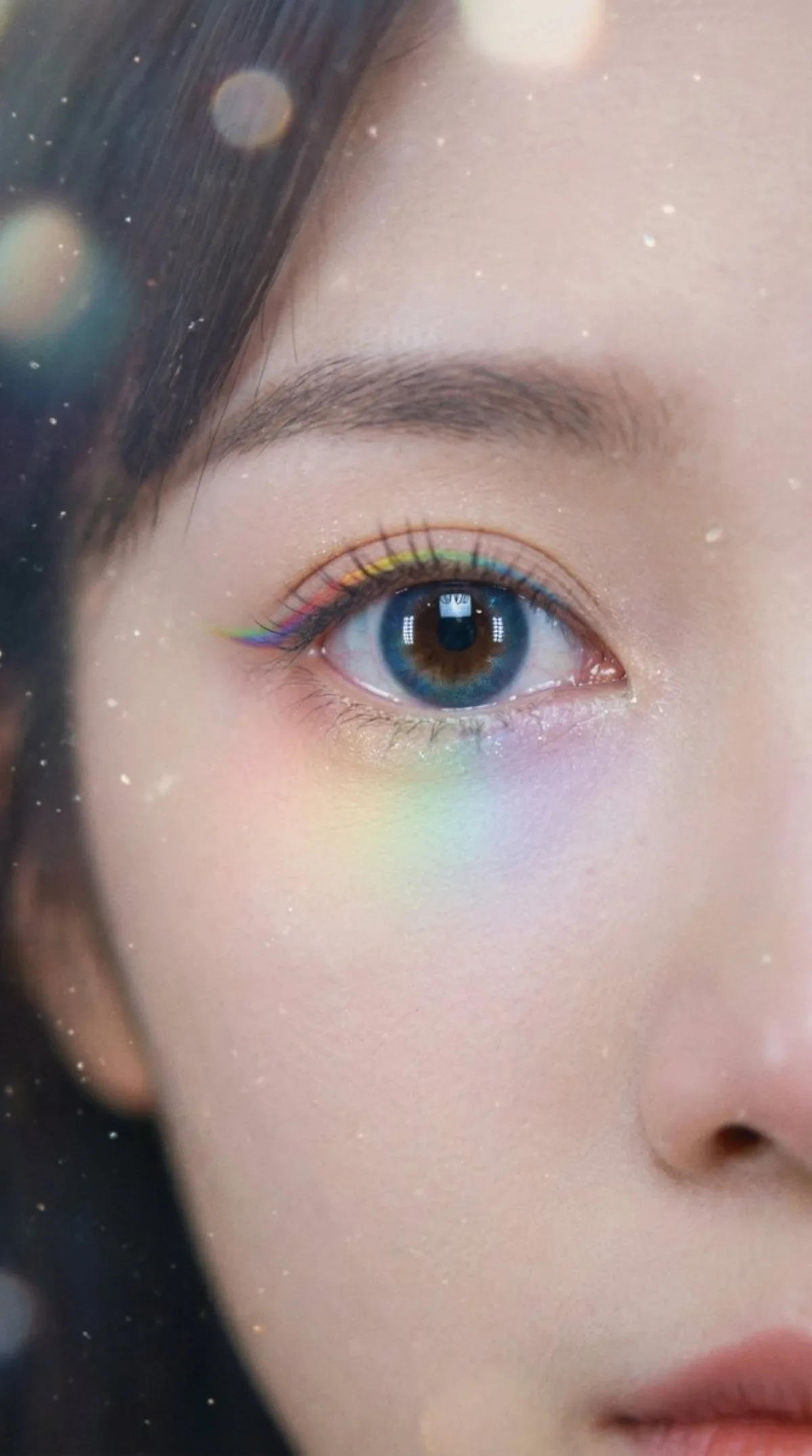 Colored Contact Lens Makeup