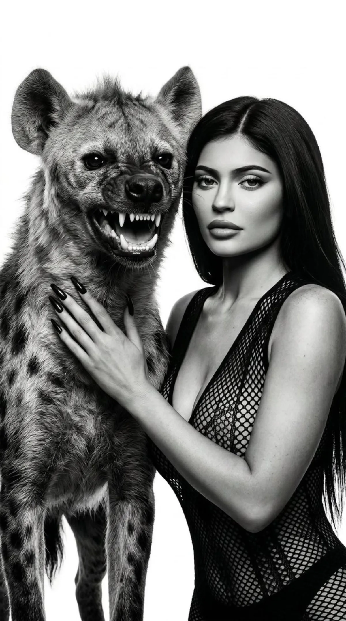 High-Fashion Editorial Portrait with Panther: A Hero Take