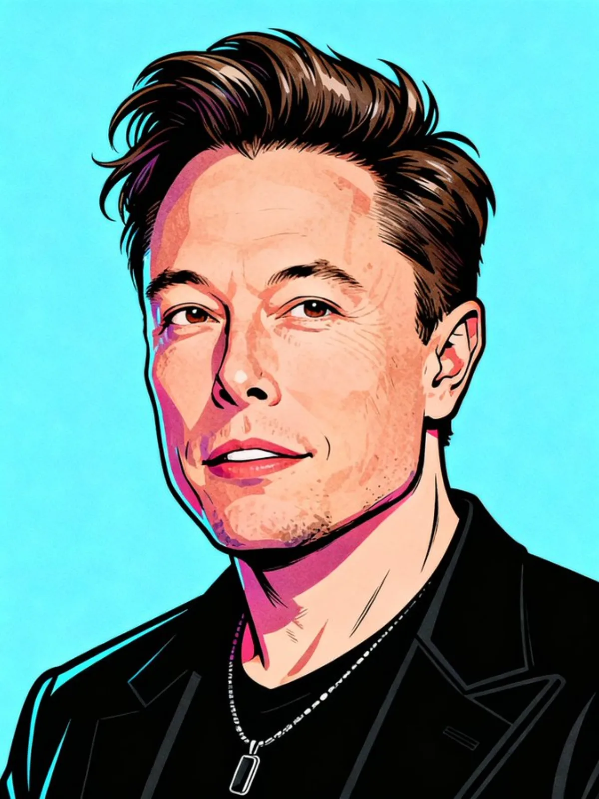 Refined Pop Art Portrait