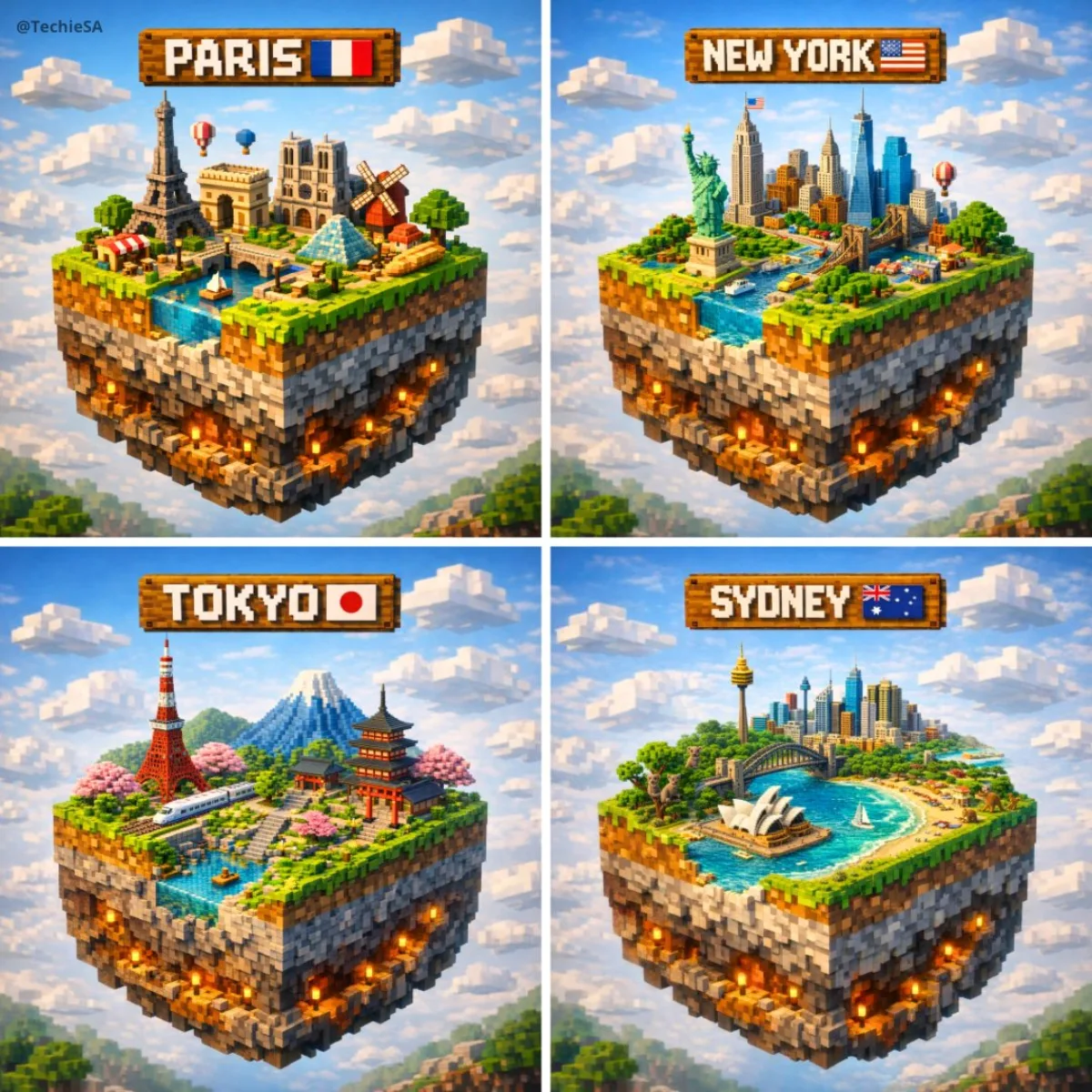 Voxel Kingdom: Sky City