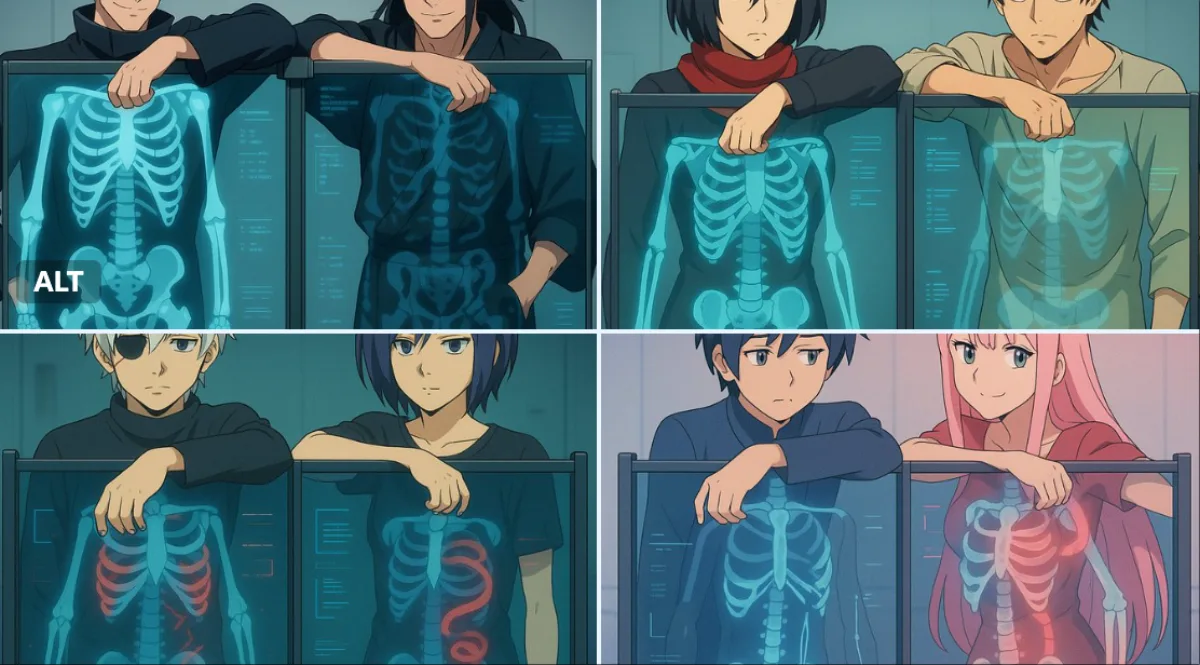 Transparent X-ray Scan Panel Backside