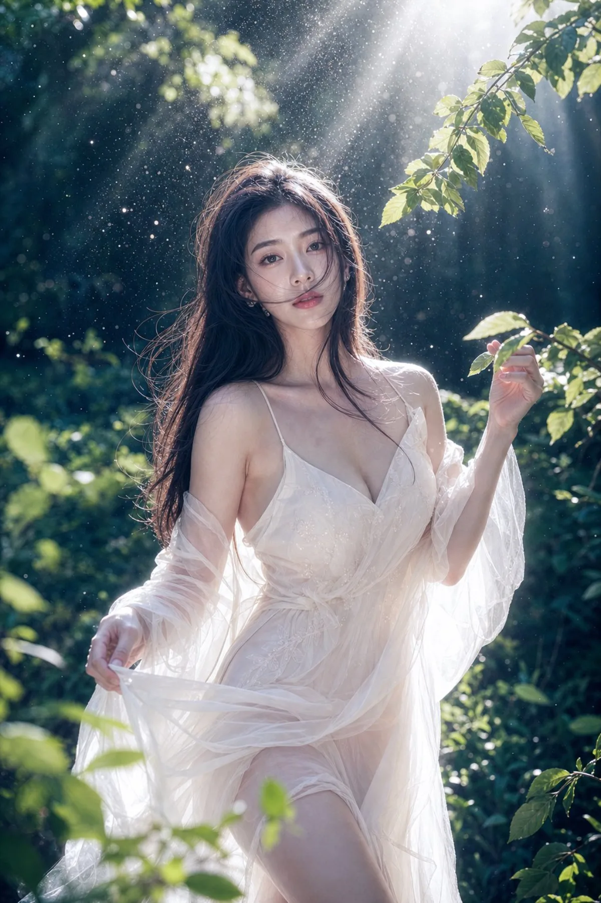 Signature Forest Tyndall Light Summer Portrait