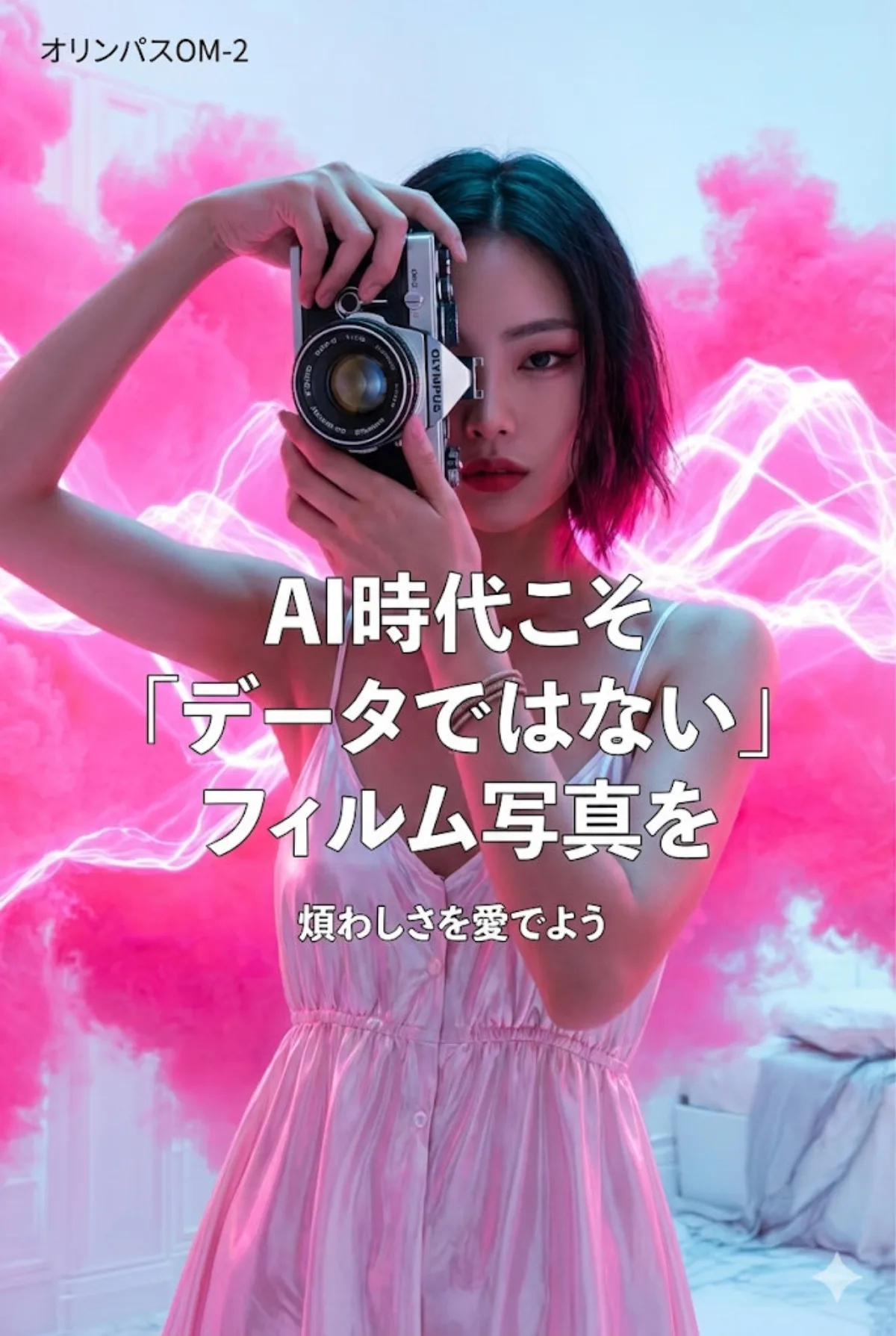 酷炫现代艺术相机海报：工作室级诠释