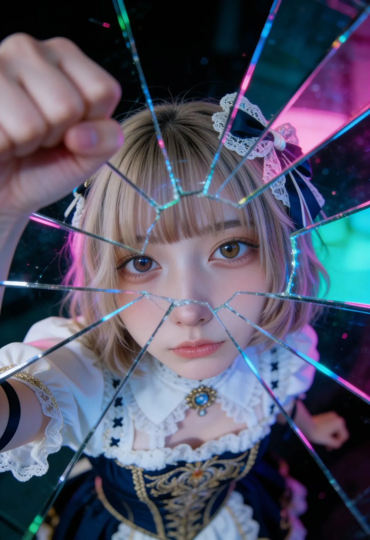 Eyes of the Future Reflected in Shards of Mirror: A Studio-Grade Take