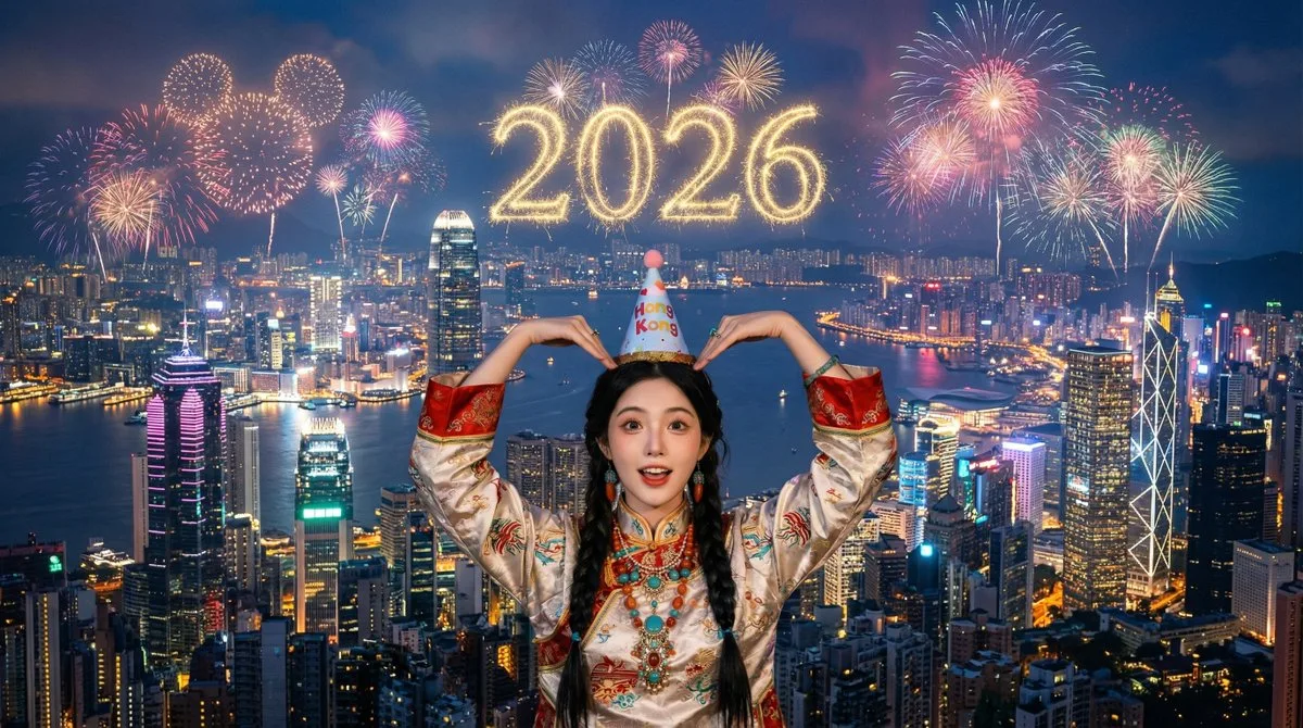 A Curated New Year City Skyline Celebration