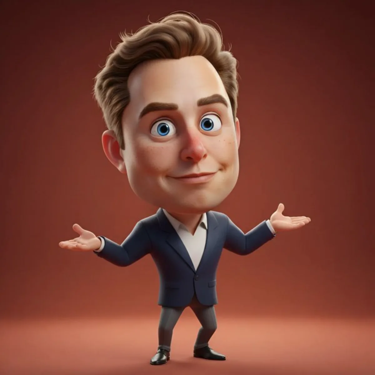 Celebrity 3D Cartoon Portraits (Stylized)