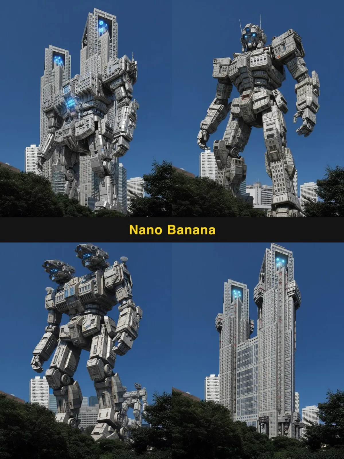 Turn a building into a robot