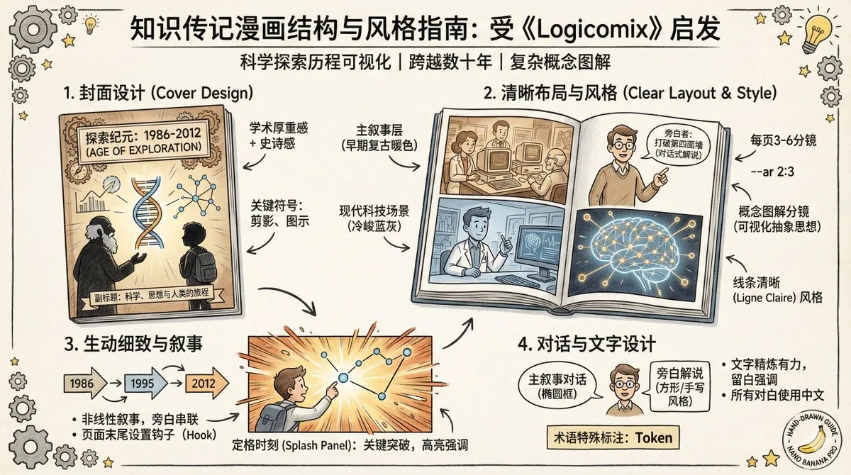Comic Script Prompt Reference for Stories and Articles