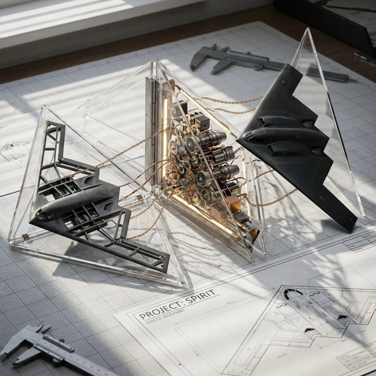 Complex Machine Deconstruction Blueprint - Signature Style