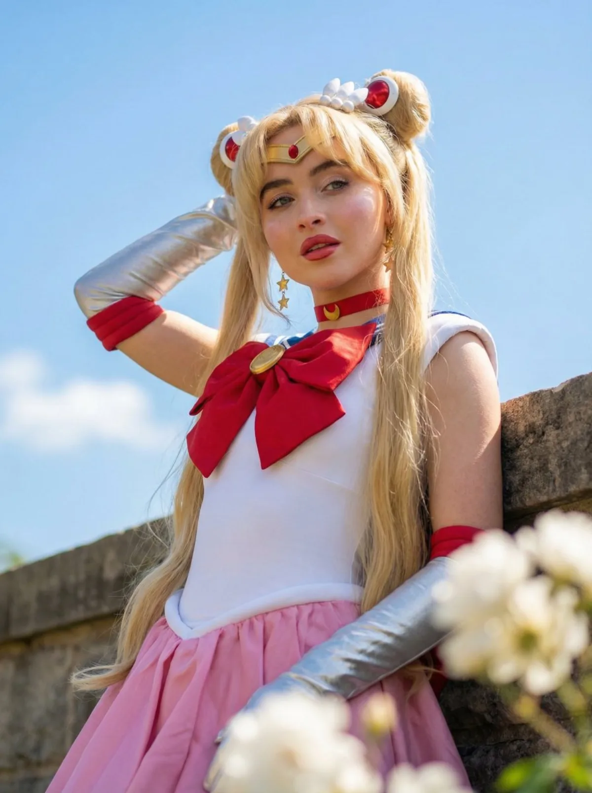 Sabrina Carpenter Magical Girl Cosplay Portrait: A Studio-Grade Take