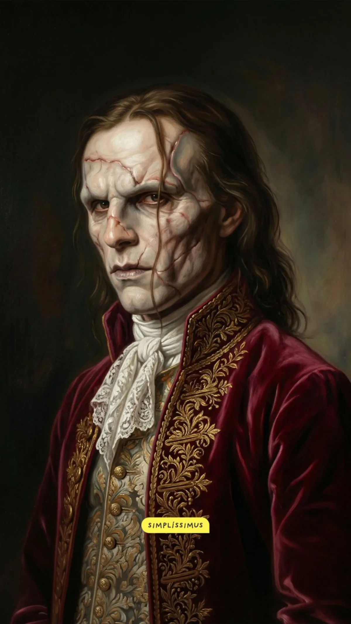 Signature Baroque Portrait with Identity Preservation