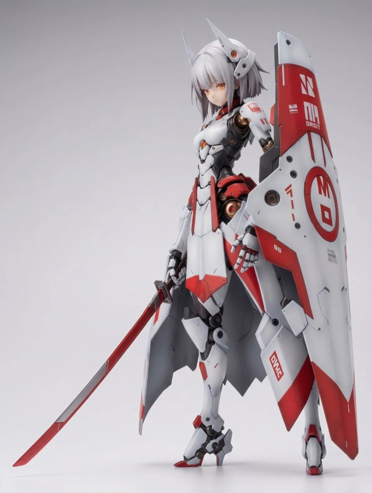 Knight Mecha Girl 1/7 Scale Figure - Stylized Style