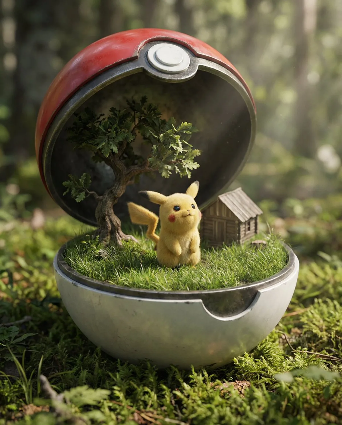 Miniature World In A Sphere