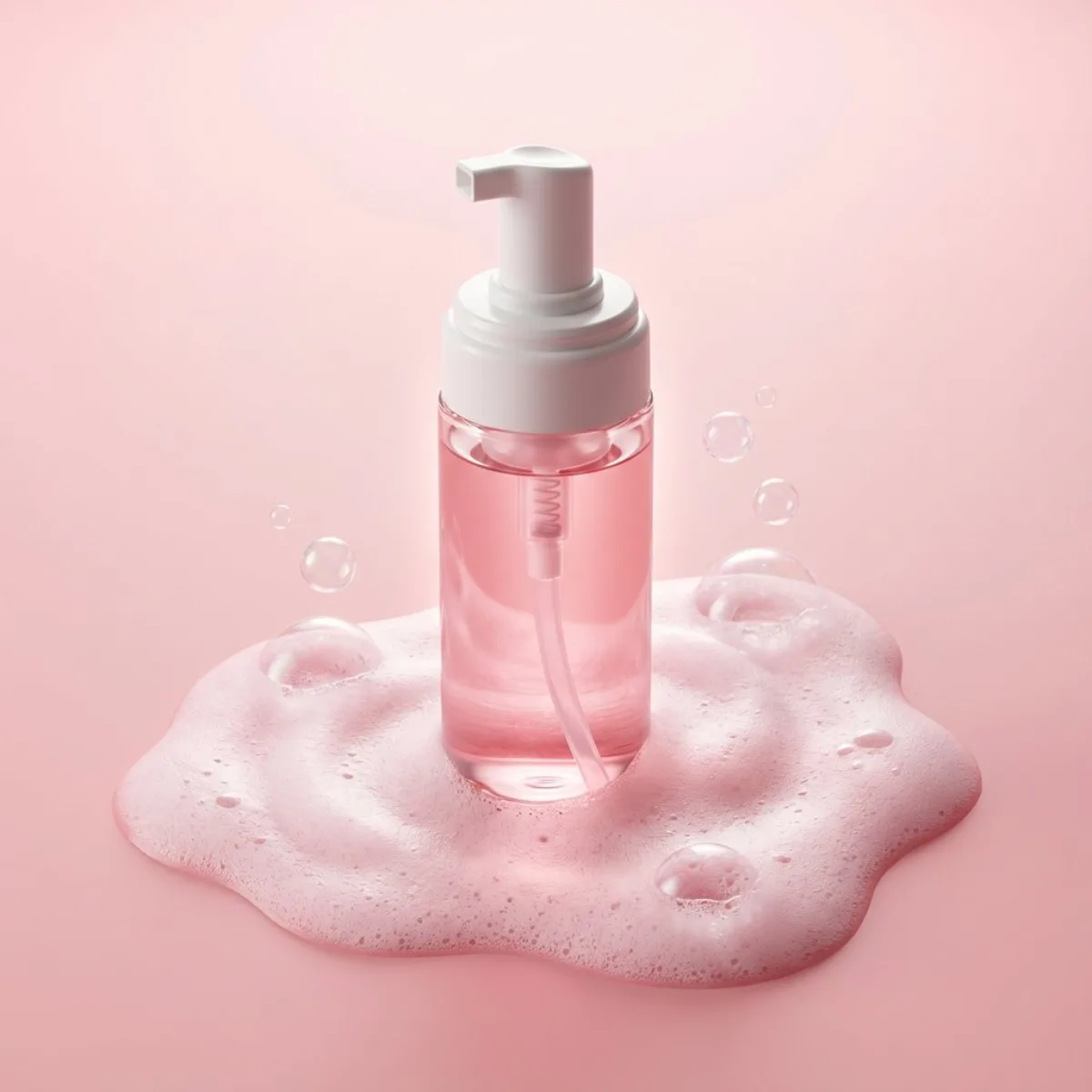 Minimalist Luxury Cleanser Photography