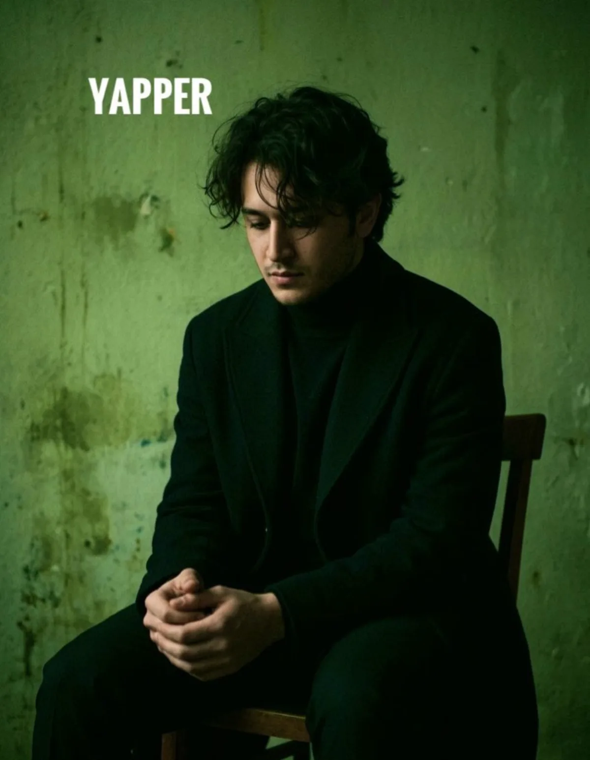 Studio-Grade Dark, Moody, Photorealistic Portrait of a Young Man