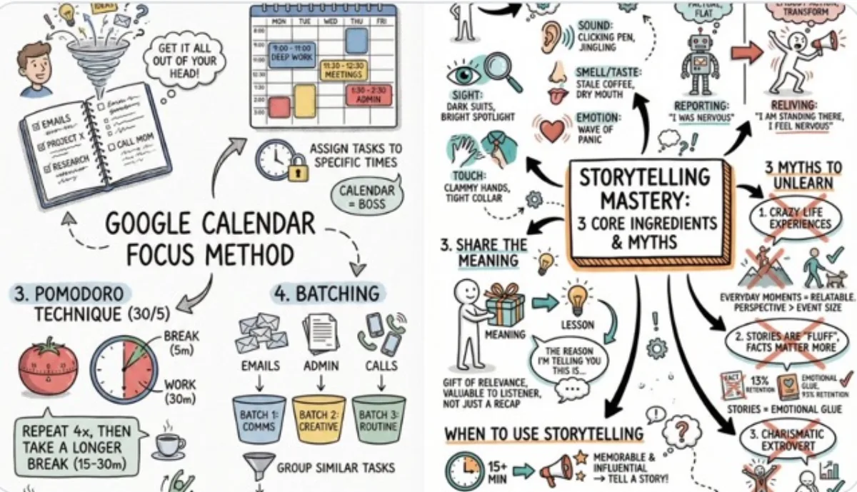 Hand-Drawn Sketchnote Visual Summary