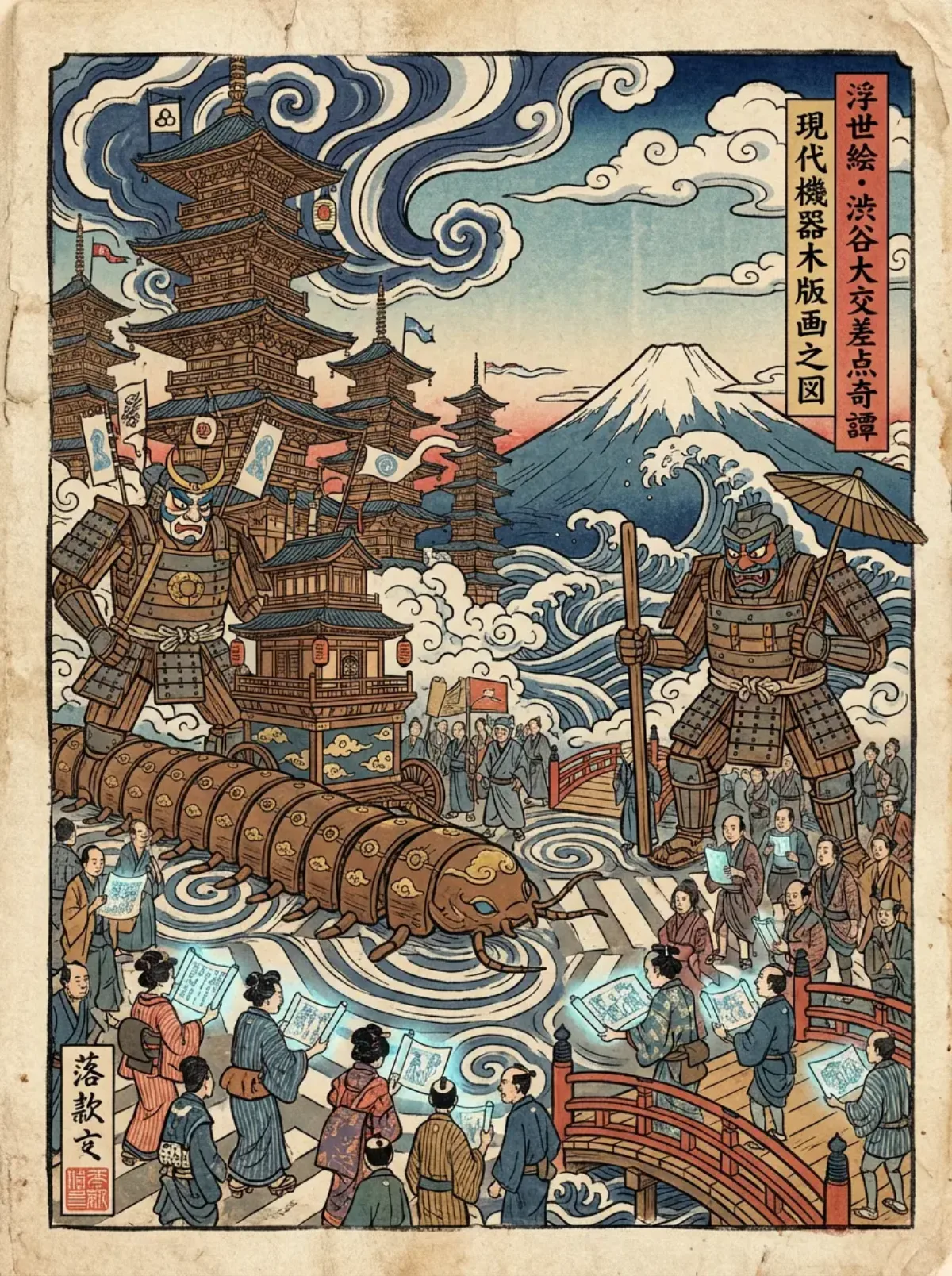 格调视角下的浮世绘：现代东京木版画