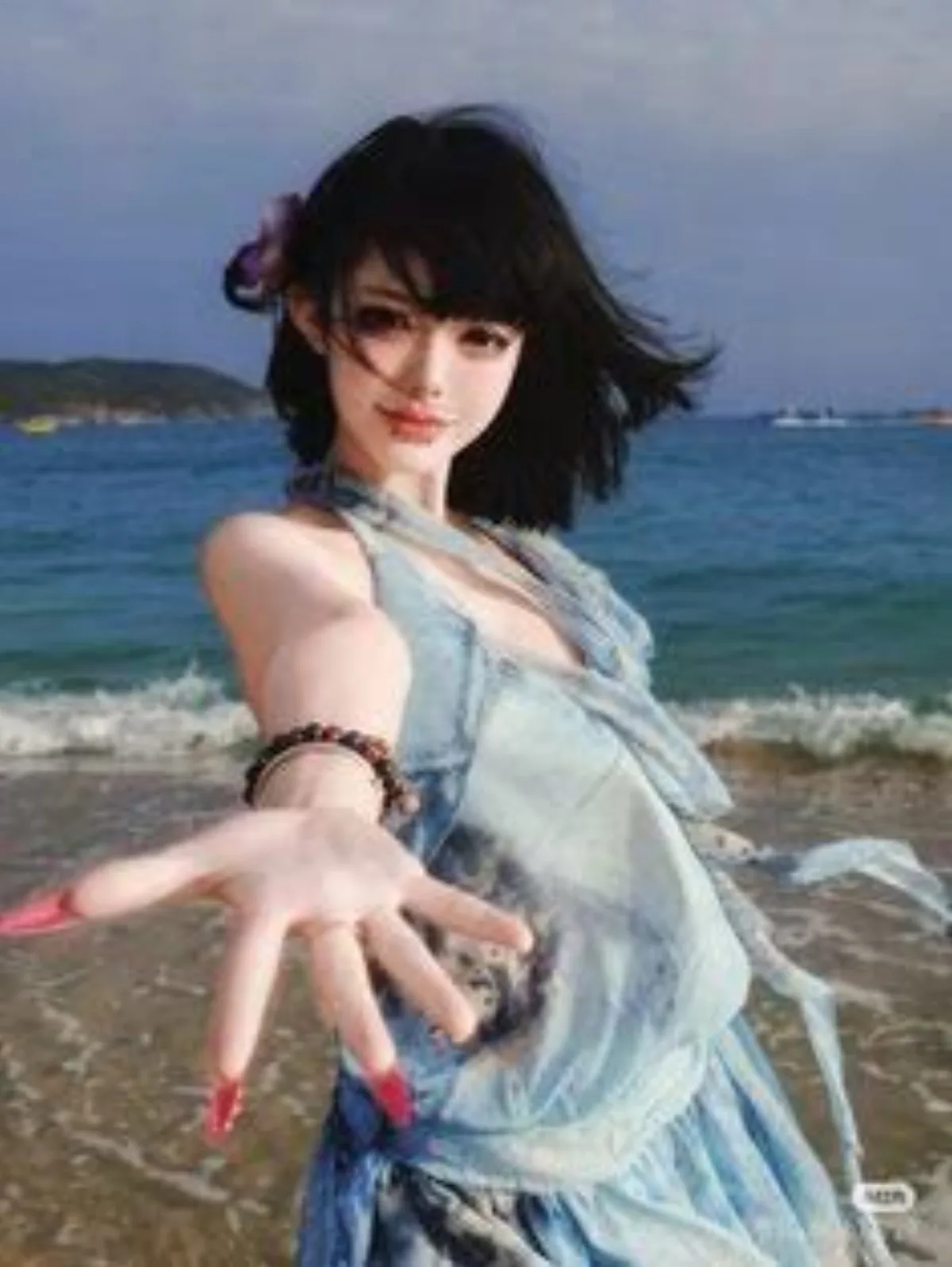 高端美妆肖像画质提升 · 精修演绎