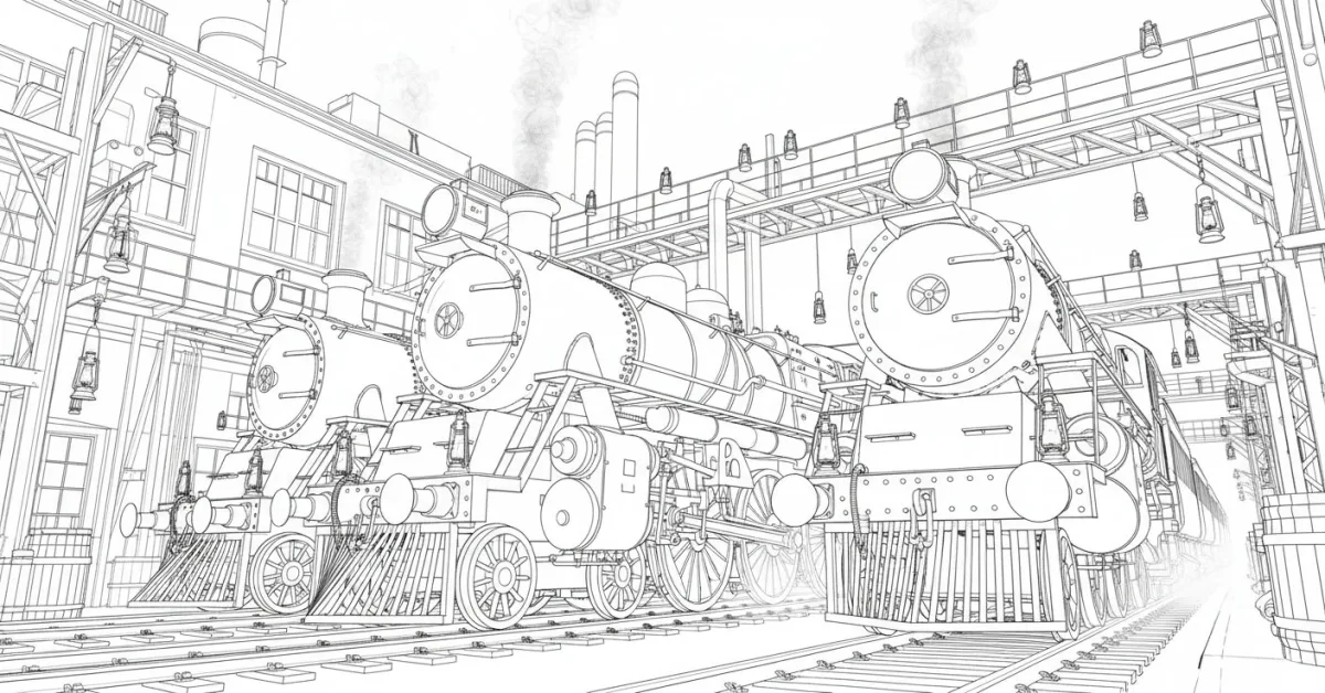 Line Art to Doodle Drawing