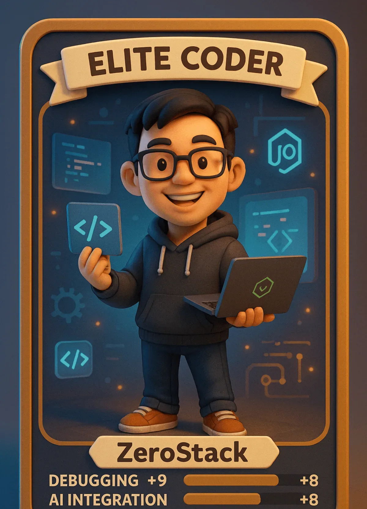 RPG Style Character Card