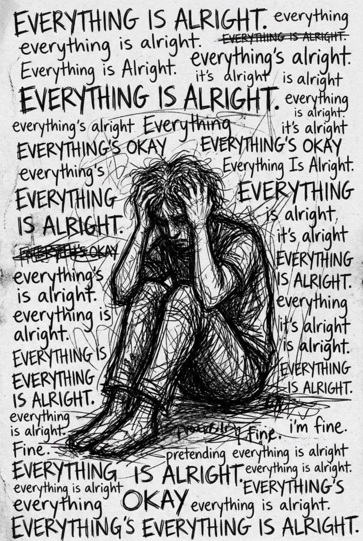 Inner Monologue of a Depression Patient (Hero)