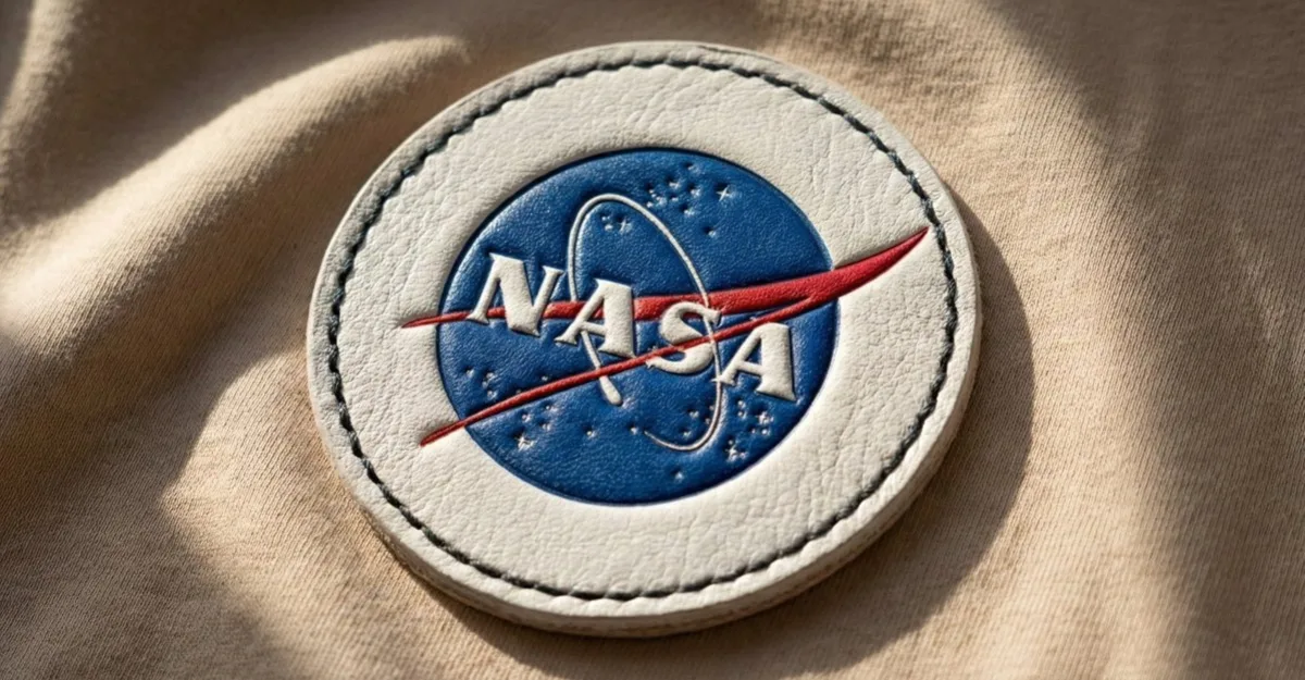 Ultra-Realistic Leather Patch Macro