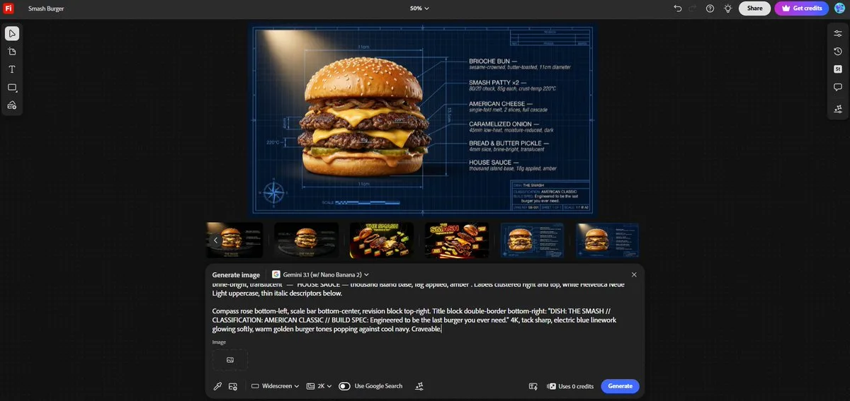 Blueprint of a Classic Smash Burger (Curated)