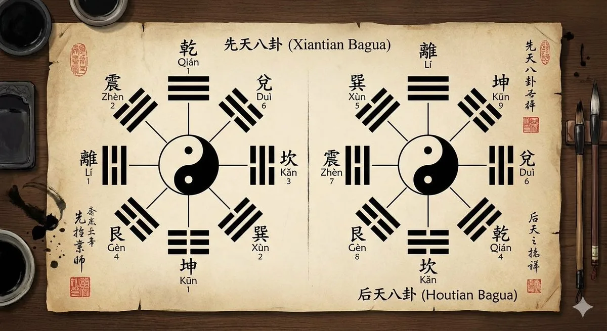 精准八卦图参考