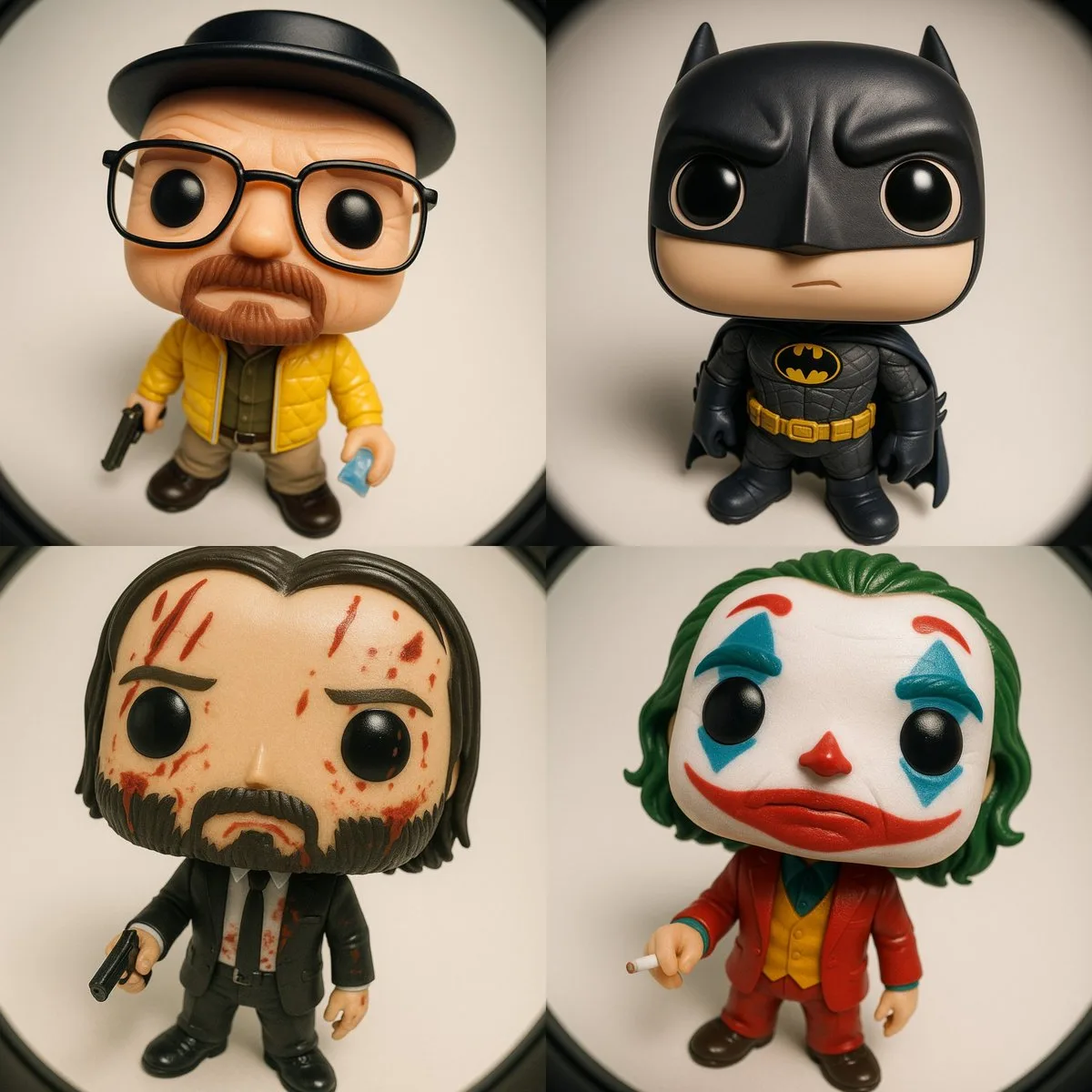 Funko Pop风格乙烯基公仔（工作室级风格）