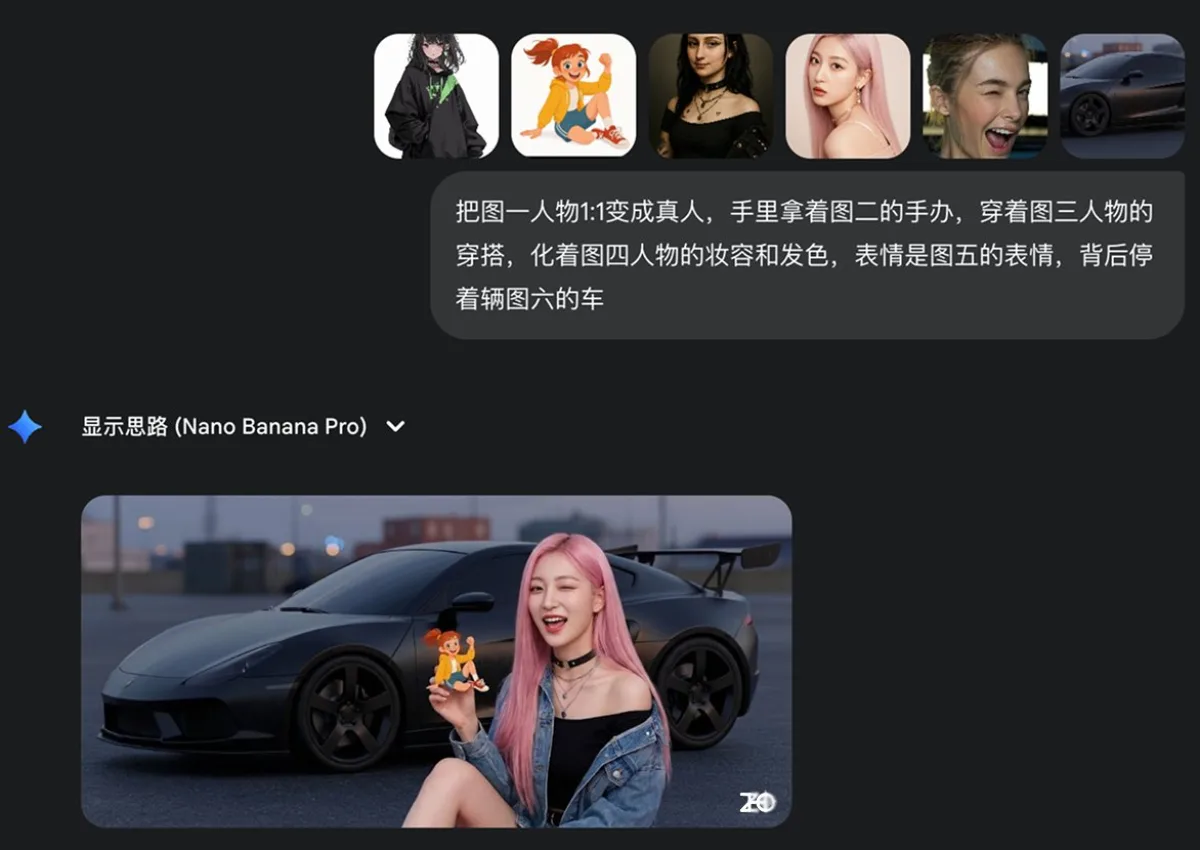 复杂多角色组合