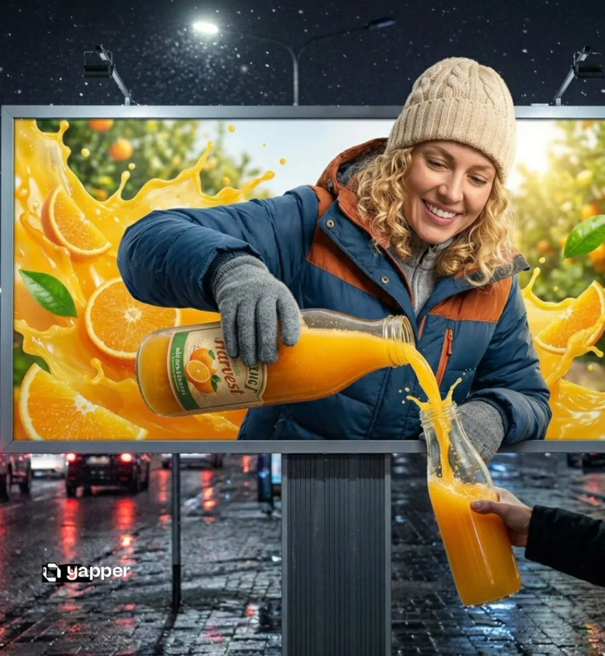 3D Illusion Billboard & Cinema Screen Advertisements - Refined Style