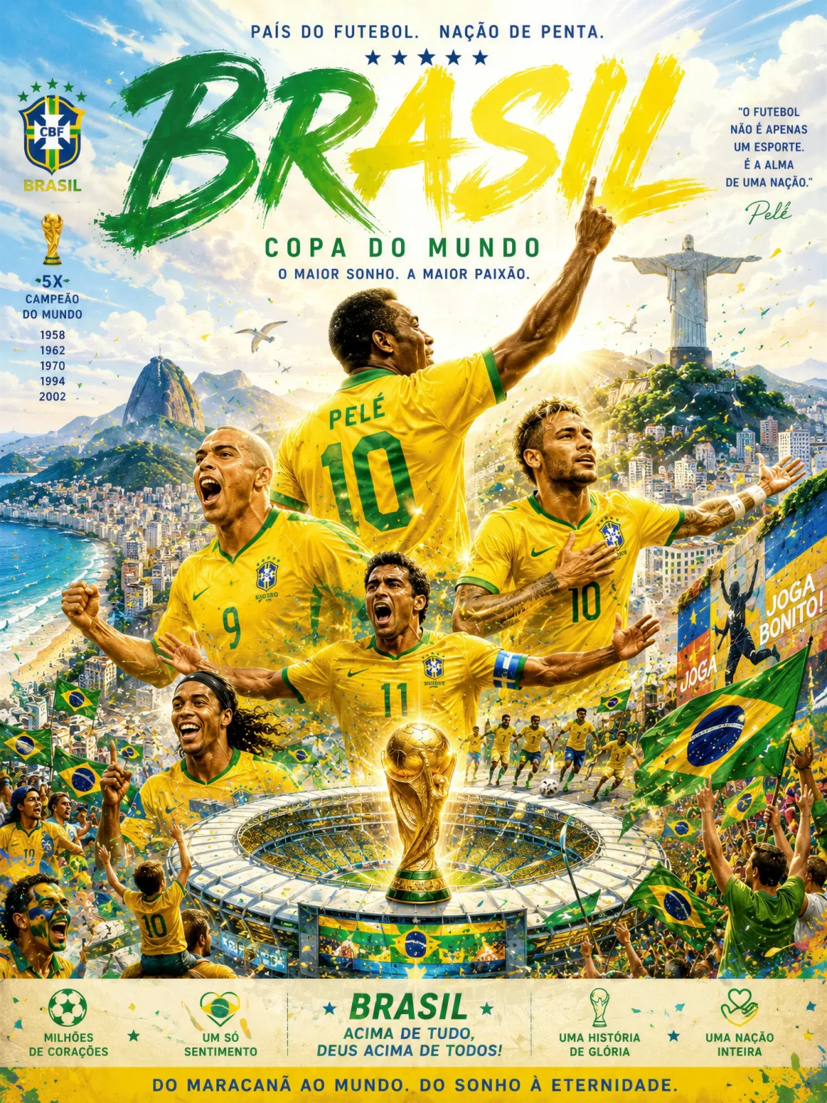 Cinematic National Sports Poster Generator