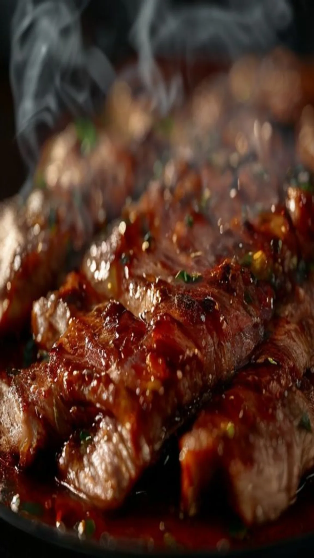Grilled Meat Close-Up